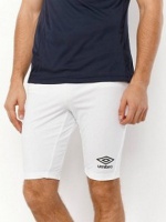 лосины umbro support short 697787 (002) мужские белые