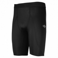 лосины umbro power short короткие мужские (060) черные